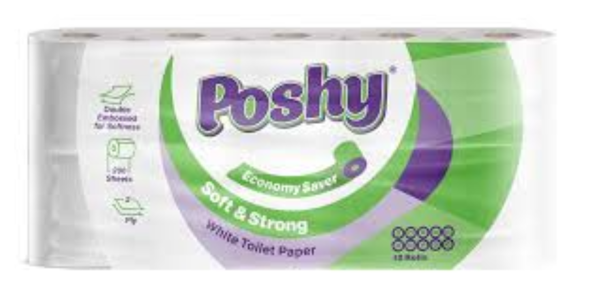 POSHY ECONOMY SAVER 200SHT 2PLY 10X4
